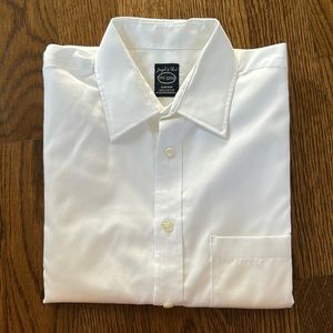 White non iron dress shirt